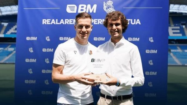 晟红网 苏契奇：没想到能拿皇社队内MVP；加盟皇马是我的终极梦想